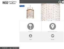 Tablet Screenshot of neoele.com